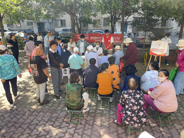 光明路办事处电子路社区：中医文化进社区，倡导健康好生活相关图片